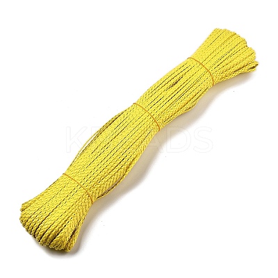 3-Ply PU Leather Braided Cord OCOR-Q059-01D-1