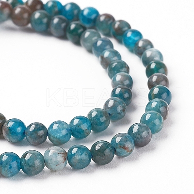 Natural Apatite Beads Strands LS-G-L554-01-4mm-1