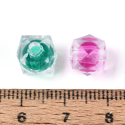 Transparent Acrylic Beads X-OACR-Q197-03-1