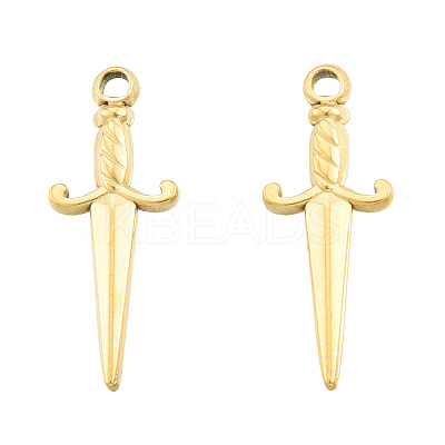 Ion Plating(IP) 201 Stainless Steel Pendants X-STAS-N098-246LG-1