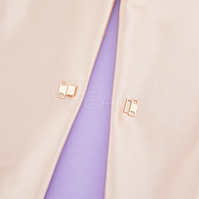 30Pcs 3 Colors Zinc Alloy Snap Lock Clasps FIND-FH0009-93-1
