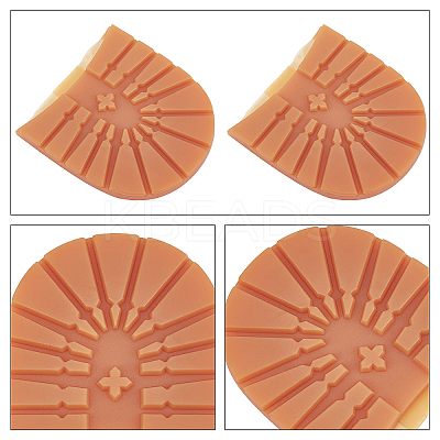 Anti Skid Rubber Shoes Bottom Heel Sole DIY-WH0319-38B-1