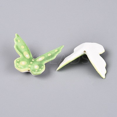 Handmade Porcelain Beads PORC-Q008-01F-1