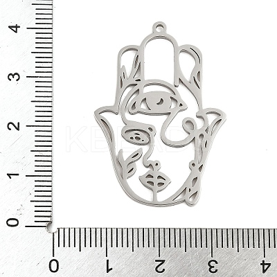 304 Stainless Steel Pendants STAS-G355-01P-1