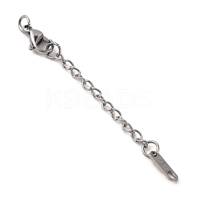 304 Stainless Steel Ends with Chains FIND-JF00169-1