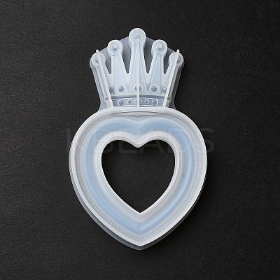 Crown Theme DIY Photo Frame Silicone Molds DIY-P074-01B-1