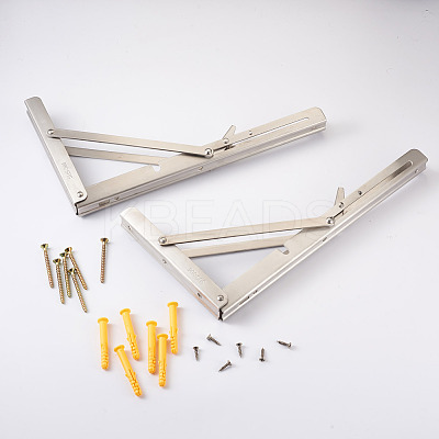 304 Stainless Steel Folding Shelf Brackets SW-TAC0001-13P-1
