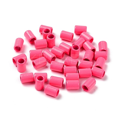 Column Rack Plating Spray Painted Alloy Beads for Jewelry Making X-PALLOY-F291-01-1