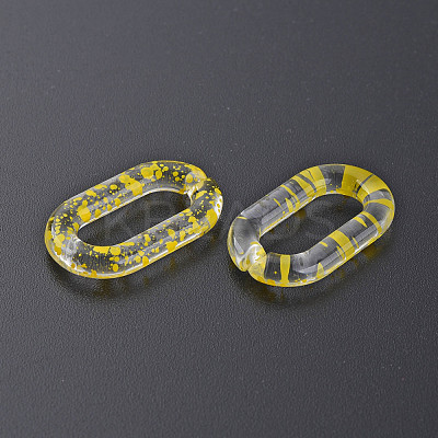 Transparent Acrylic Linking Rings OACR-N009-013B-06-1