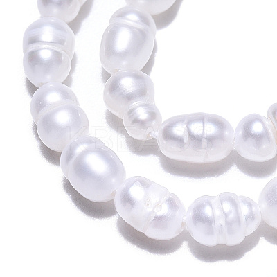 Natural Cultured Freshwater Pearl Beads Strands LS-PEAR-N012-03J-1