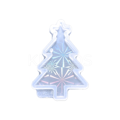 DIY Christmas Tree Pendant Food Grade Silicone Molds XMAS-PW0001-005F-1