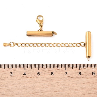 304 Stainless Steel Curb Chain Extender LS-STAS-M061-05G-02-1