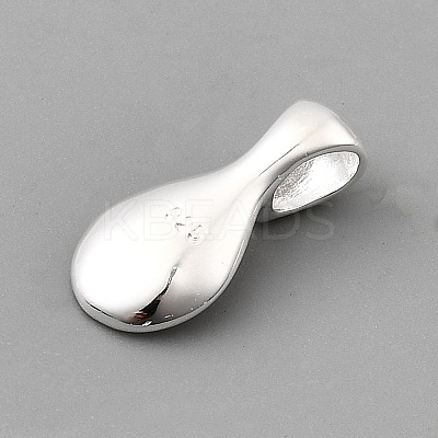 925 Sterling Silver Pinch Bails STER-WH20009-10-1