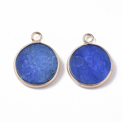 Natural White Jade Pendants G-S359-007A-1