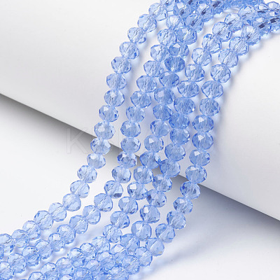 Glass Beads Strands EGLA-A034-T3mm-D14-1