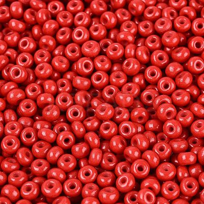 Opaque Glass Seed Beads SEED-N012-09A-12-1
