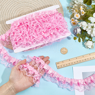 10M Polyester Fringe Lace Trim OCOR-GF0006-12A-1