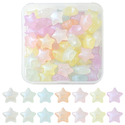 Luminous Acrylic Beads OACR-FS0001-39-1
