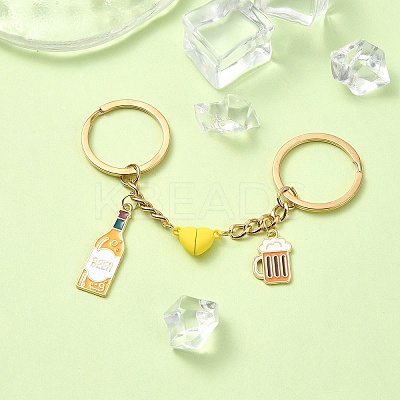 Alloy Enamel Keychain KEYC-YW00130-02-1
