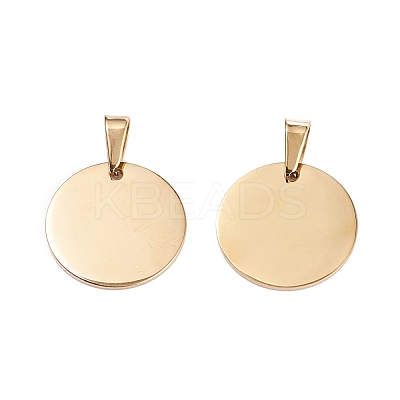 Ion Plating(IP) 304 Stainless Steel Pendants STAS-I135-29G-1