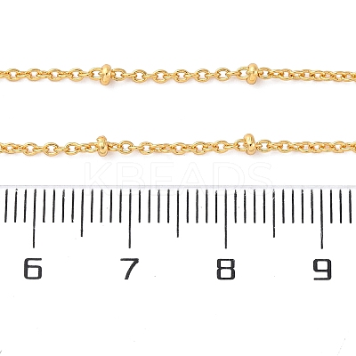 Long-Lasting Plated Brass Cable Chain Necklaces X-NJEW-K112-09G-NF-1