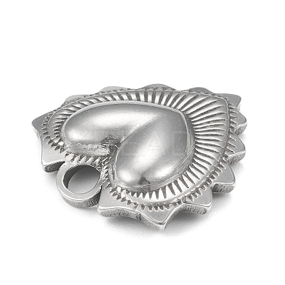 Non-Tarnish 304 Stainless Steel Pendants STAS-F287-36P-1