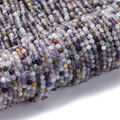 Natural Fluorite Beads Strands LS-G-RM2025-A05-3mm-1