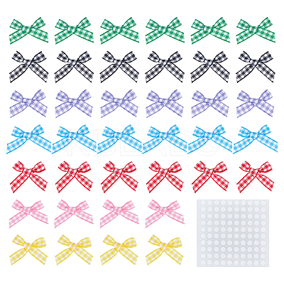 140Pcs 7 Colors Handmade Woven Costume Accessories DIY-FG0003-67-1