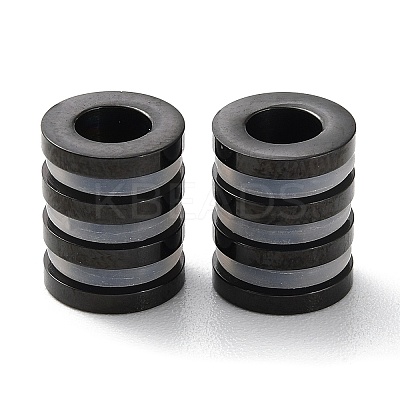 Ion Plating(IP) 303 Stainless Steel European Beads STAS-E454-45B-1