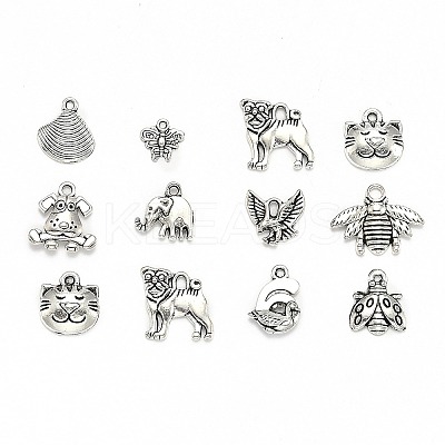Tibetan Style Pendants TIBEP-MSMC024-05AS-1