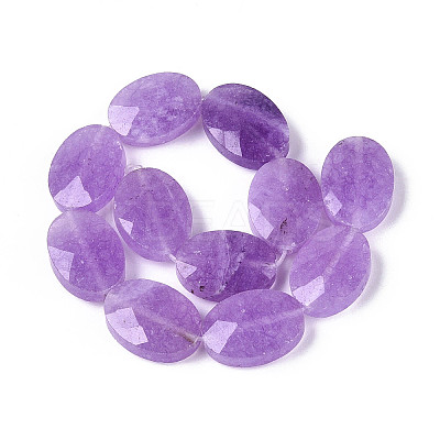 Natural Amethyst Beads Strands G-S354-13x18-A07-1