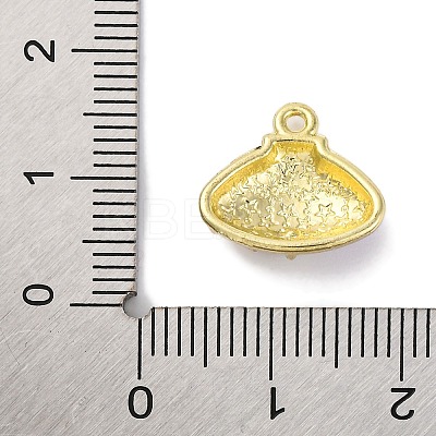 Alloy Enamel Charms FIND-U024-07G-03-1