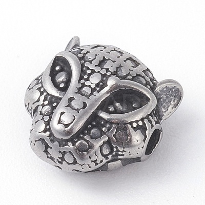 316 Surgical Stainless Steel Beads STAS-G186-10AS-1