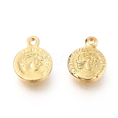 Brass Pendants KK-J275-05G-1