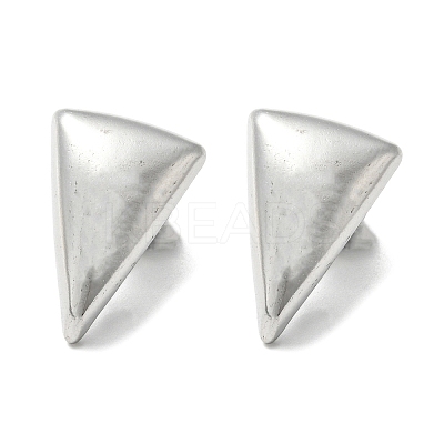 Non-Tarnish 304 Stainless Steel Stud Earrings Findings X-STAS-G320-01B-P-1