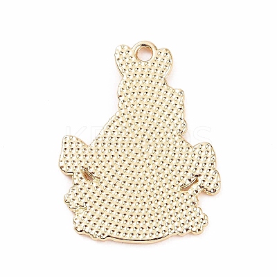 Alloy Enamel Pendants ENAM-M055-03G-03-1