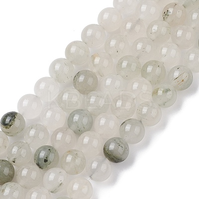 Natural Tianshan Cui Quartzite Beads Strands G-C102-B02-03-1