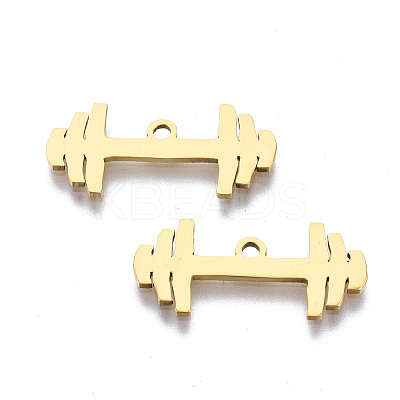 Ion Plating(IP) 201 Stainless Steel Pendants STAS-T044-247G-1