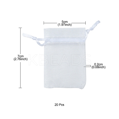 Organza Bags Jewellery Storage Pouches OP-YW0001-01A-02-1