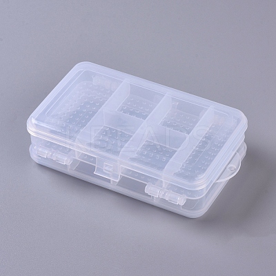 Double Layer Plastic Storage Container CON-WH0069-87-1