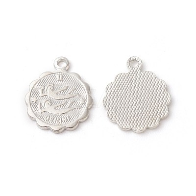 Brass Charms KK-F772-19P-06-1