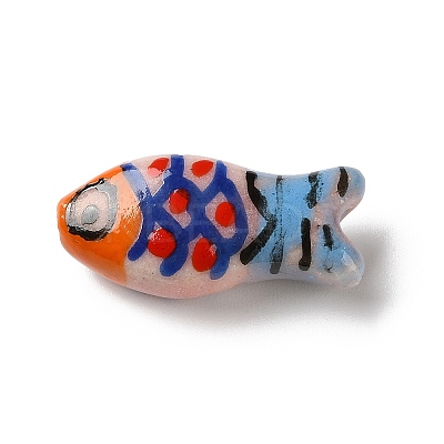 Handmade Porcelain Beads X-PORC-Z006-04B-02-1
