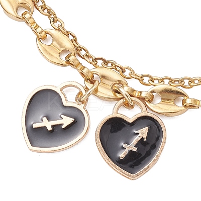 304 Stainless Steel Multi-layered Bracelets BJEW-JB12241-03-1