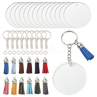 DIY Blank Keychian Making Kit DIY-FS0004-82-1