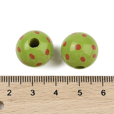 Wood European Beads WOOD-M014-02A-1