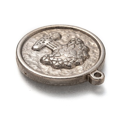 Non-Tarnish 304 Stainless Steel Pendants STAS-H123-03P-1