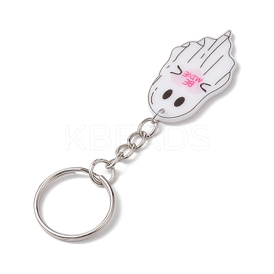 Acrylic Ghost Keychain KEYC-JKC00857-03-1