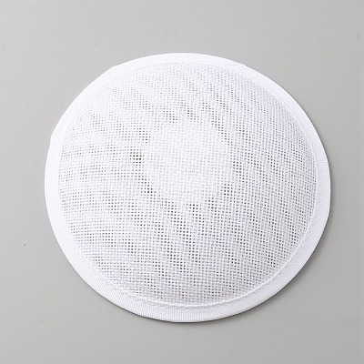 Cotton & Felt Round Fascinator Hat Base for Millinery AJEW-WH0342-56C-1