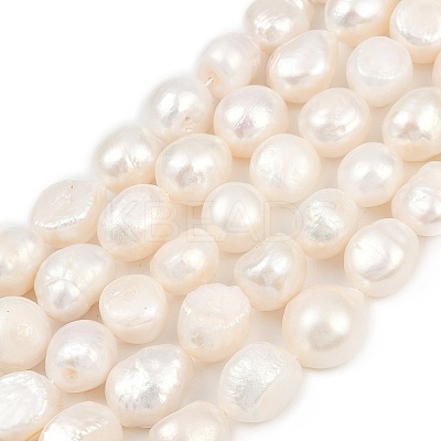 Natural Cultured Freshwater Pearl Beads Strands PEAR-P064-20O-01A-1