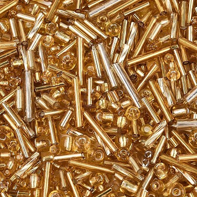 200G Electroplate Glass Seed Beads GLAA-SZ0002-17E-1